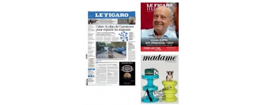 Le Figaro: Abonnements Le Figaro, Madame Figaro et Figaro Magazine gratuits pendant 1 an