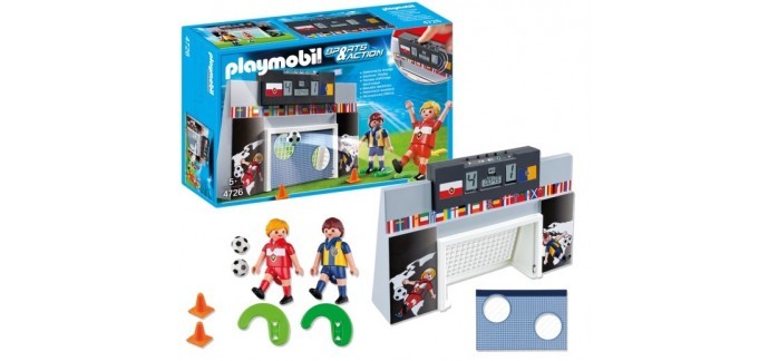 Auchan: Jeu PLAYMOBIL 4726 Mur de tir au but et joueurs à 15,99€