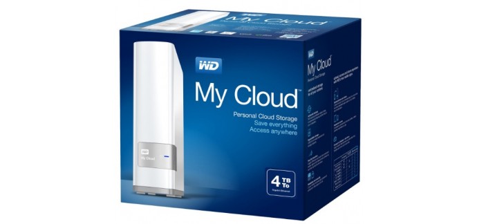 Amazon: Disque dur réseau WD My Cloud NAS et Cloud Personnel 4 To à 160,74€