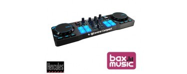 Bax Music: Le contrôleur DJ compact Hercule DJ pour mixer partout à 49€ au lieu de 91€