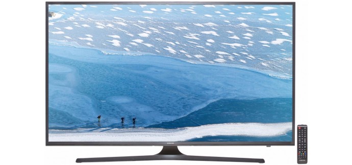 Boulanger: Smart TV LED UHD 4K Samsung UE50KU6000KXZF 50" (125cm) en soldes à 559€