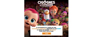 Kiabi: 200 places de cinéma pour aller voir le dessin animé Cigognes & Compagnie
