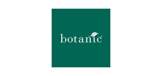 Botanic: 15€ de remise immédiate dès 150€ d'achat