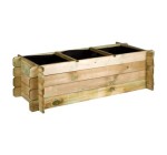 Truffaut: Faites pousser vos propres légumes avec ce carré potager rectangulaire en bois