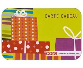 Cora: Cartes cadeaux Cora : jusqu'à 3% de réduction immédiate