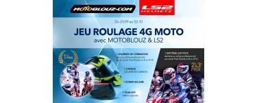 Motoblouz: 1 journée de formation, 1 casque de moto LS2 & 2 baptèmes de piste à gagner
