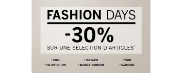 Maison 123: Fashion Days : -30% sur une sélection d'articles