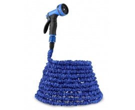 Amazon: Tuyau d'arrosage extensible 7,5 à 22 mètres avec pistolet 9 fonctions à 25,49€