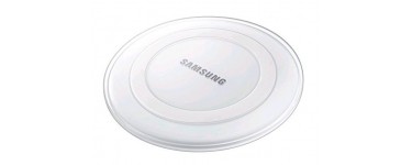 Amazon: Chargeur Sans Fil par Induction Samsung Qi (compatible Glaxy S6 et S7) à 13,84€