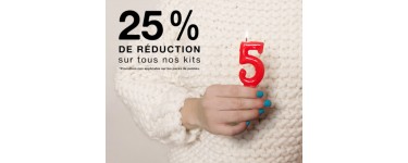 We Are Knitters: 25% de réduction sur tous les kits