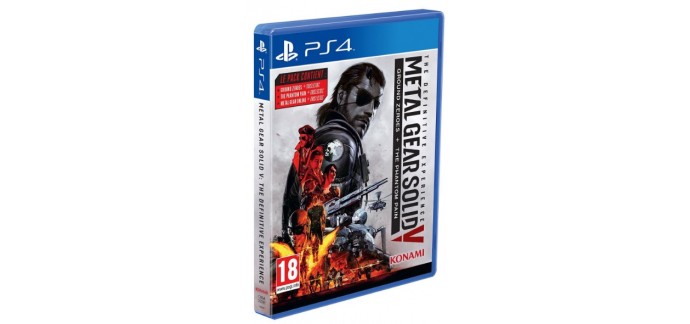 Base.com: Jeu Metal Gear Solid V The Definitive Experience sur PS4 à 16,88€