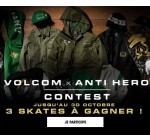 Volcom: 3 planches de skate Volcom x Anti Hero éditions limitées à gagner