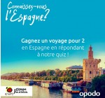 Opodo: 1 week-end en Espagne pour 2 personnes à gagner