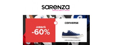 Sarenza: Jusqu'à -60% sur une sélection de chaussures Converse
