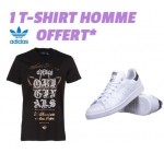 Cdiscount: 1 T-shirt Adidas Homme offert pour l'achat d'une paire de basket