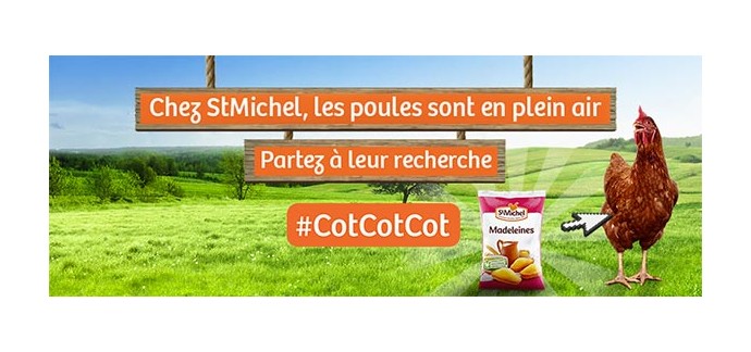 Atelier St Michel: 20 000 paquets de madeleines gratuits à gagner 