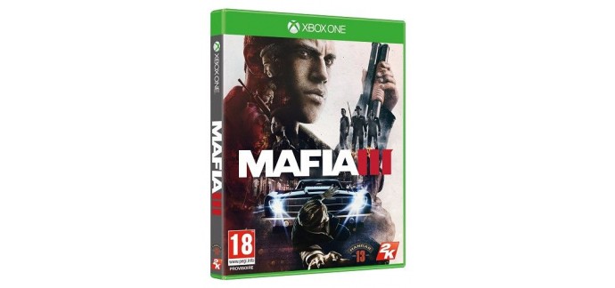 Rakuten: Le jeu Mafia III en précommande sur PS4 ou Xbox One à 44,50€ au lieu de 54,95€
