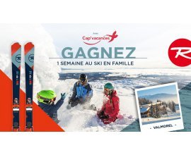 Rossignol: 1 semaine de ski en pension complète, 1 paire de skis et 2 casques à gagner