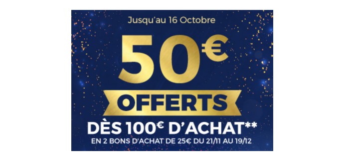GrosBill: 50€ offerts en coupons dès 100€ d'achat sur une sélection d'articles high-tech
