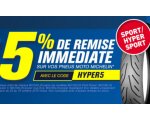 Allopneus: -5% sur les pneus moto sport & hyper sport à gomme tendre de la marque Michelin