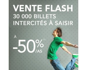Voyages SNCF: 30 000 billets Intercités pour voyager à -50% les 8 et 9 octobre