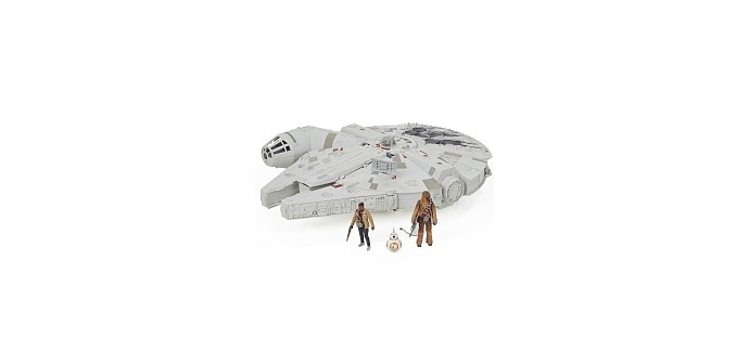 ToysRUs: Le Faucon Millenium + 3 figurines Star Wars à 74,99€ au lieu de 149,99€