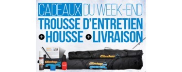 Glisshop: 1 pack ski / snow 2017 acheté = 1 trousse d'entretien, 1 housse & l'envoi offert