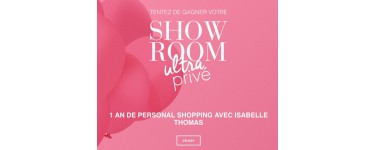 Showroomprive: 1 an de personal shopping avec Isabelle Thomas à gagner