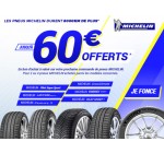 Allopneus: 30€ offerts pour l'achat de 2 pneus & 60€ pour 4 parmi une sélection Michelin