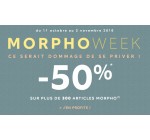 BALSAMIK: -50% sur plus de 300 articles Morpho