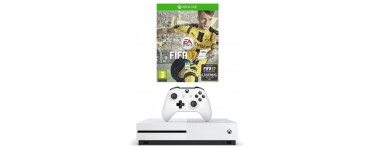 Auchan: Console Xbox One S 500 Go + Fifa 17 + Assassin's Creed Unity & Black Flag à 299€