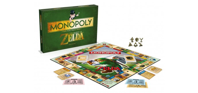 Amazon: Le jeu de société Monopoly édition spécial Zelda à 26,98€ au lieu de 34,99€