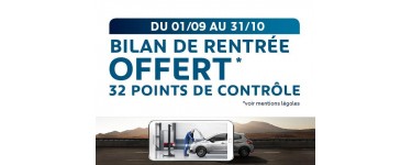 Peugeot: Peugeot vous offre 32 points de contrôle réalisés par un Expert 