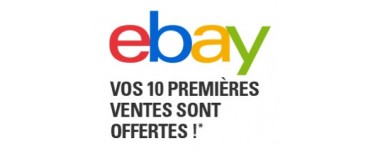 eBay: Offre d'essai gratuite : 10 annonces sans aucun frais