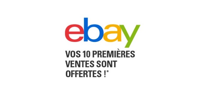 eBay: Offre d'essai gratuite : 10 annonces sans aucun frais