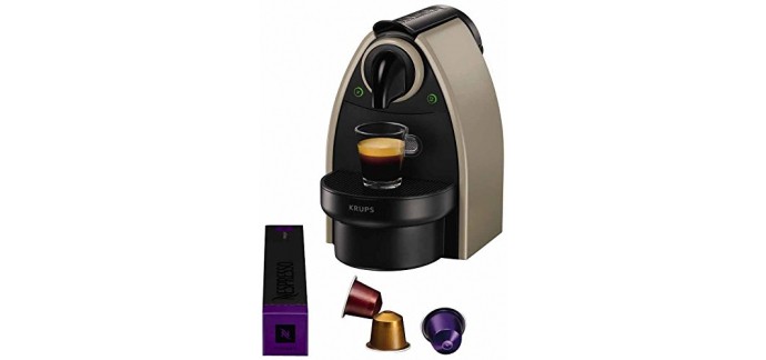 Cdiscount: Machine à café Krups Essenza Nespresso Terre YY1540FD à 29,99€