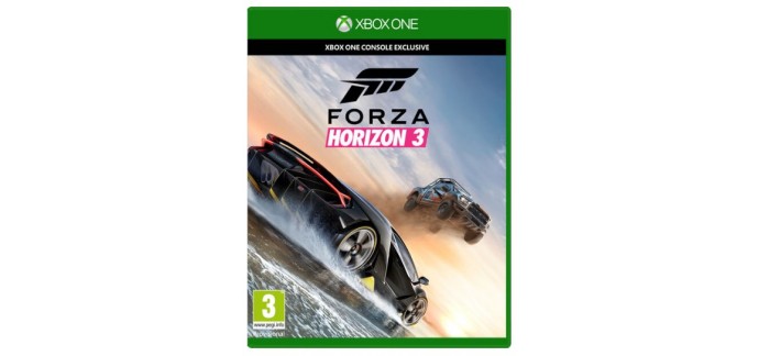 Fnac: Jeu Forza Horizon 3 sur Xbox One à 33€