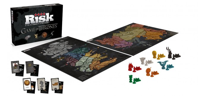 Rue du Commerce: Le jeu de société Risk en édition "Game Of Thrones" à 19,92€