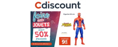Cdiscount: Foire aux Jouets : jusqu'à 50% d'économie. Ex : figurine Spiderman 50 cm à 9,99€