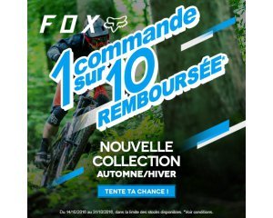 Probikeshop: 1 chance sur 10 d'avoir votre commande contenant un article Fox remboursée
