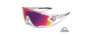 Alltricks: Les lunettes de vélo Oakley Jawbreaker Prizm blanche à 129,90€ au lieu de 219€