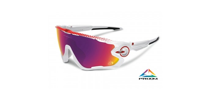 Alltricks: Les lunettes de vélo Oakley Jawbreaker Prizm blanche à 129,90€ au lieu de 219€