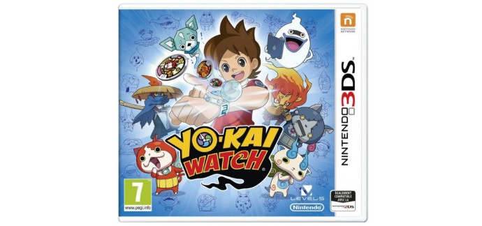 Amazon: Jeu Yo-kai Watch sur Nintendo 3DS à 31,01€