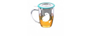 Lov Organic: Un mug en verre avec filtre en acier offert pour tout achat atteignant 65€