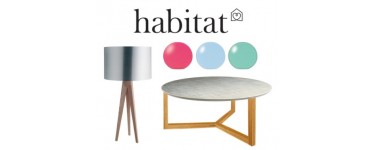 Habitat: [Cartes Habitant] - 20% sur une sélection de meubles d'appoint et luminaires