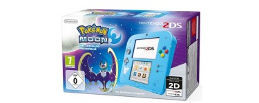 Amazon: - 10€ sur la Nintendo 2DS édition speciale bleu + Pokémon Lune Préinstallé