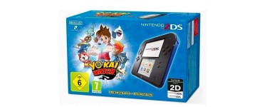 Cdiscount: Console Nintendo 2DS Noire et Bleue + Jeu Yo Kai Watch à 89,99€