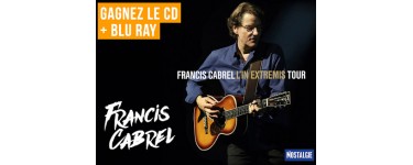 Nostalgie: 5 lots CD + Blu-Ray "L'in Extremis Tour" de Francis Cabrel à gagner