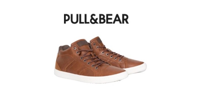 Pull and Bear: 20% de réduction sur une sélection de chaussures