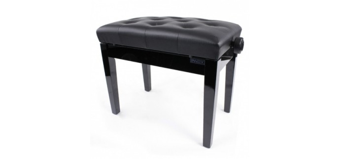 Bax Music: Le fauteuil de piano Innox PB 10B noir à 49€ au lieu de 69€